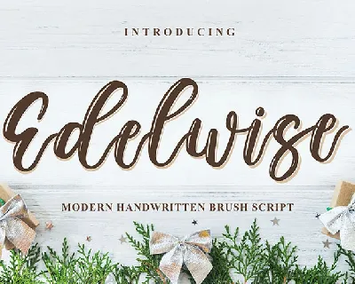 Edelwise font