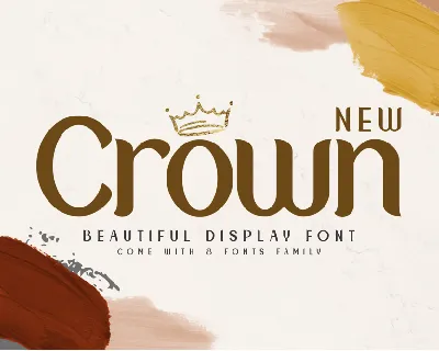 New Crown font