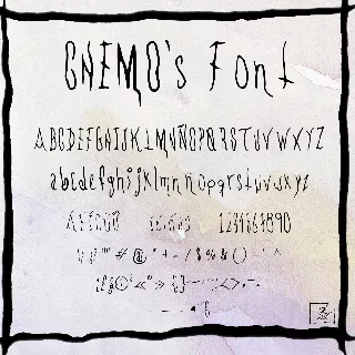 CHEMOs font