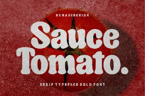 Sauce Tomato Typeface font