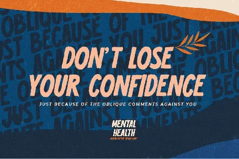 Mental Health font