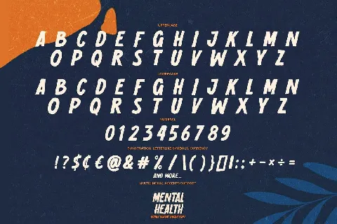 Mental Health font