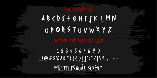 Holy Trouble font