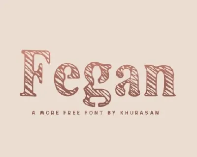 Fegan font