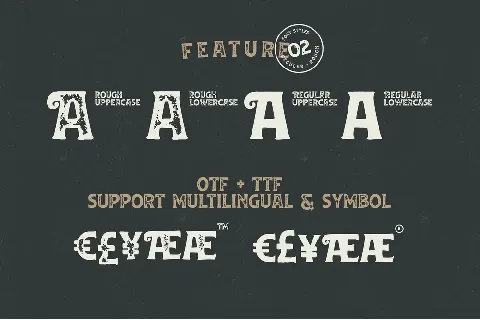 Huvet Vintage font