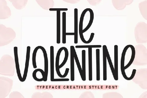The Valentine Display font