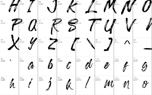 Gistera font