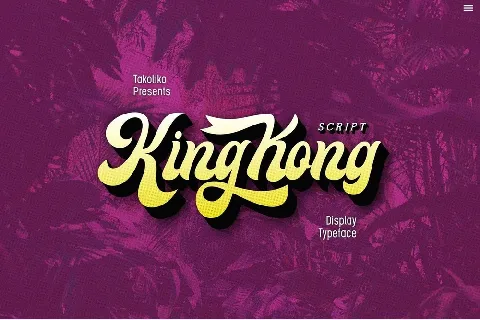 Kingkong font