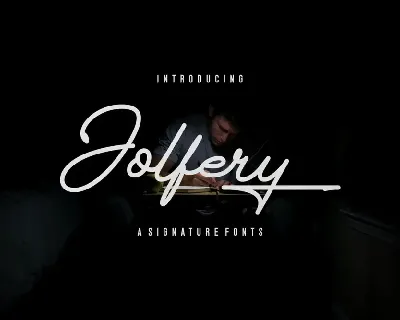 Jolfery font
