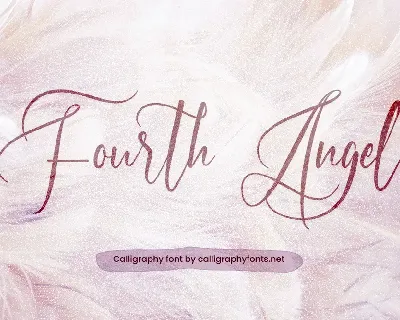 Fourth Angel font