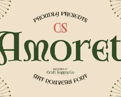 CS Amoret font