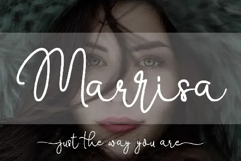 Marrisa font