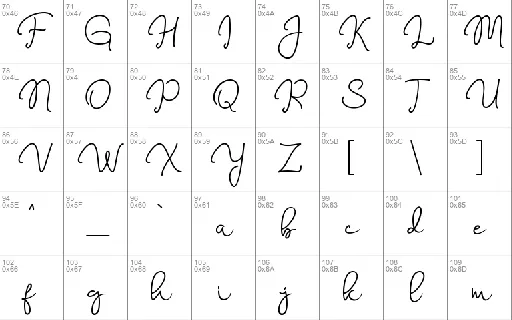 Marrisa font