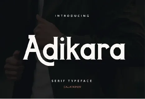 AdikaraDemo font