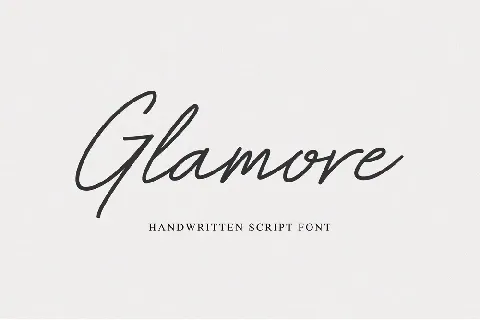 Glamore Typeface font
