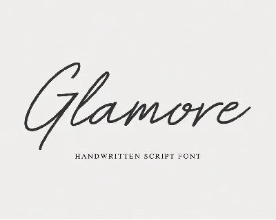 Glamore Typeface font