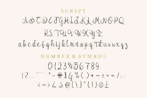 Syllia Calligraphy font
