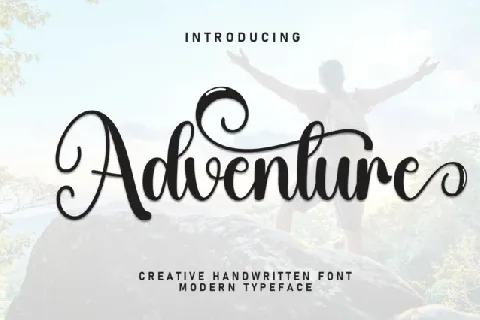 Adventure Calligraphy font