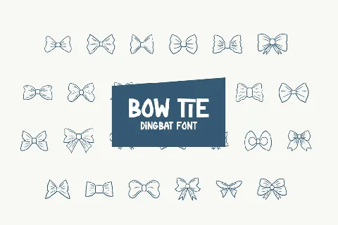 Bow Tie font