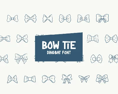 Bow Tie font