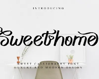 Sweethome font