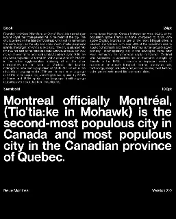 Neue Montreal v2.0 Family font