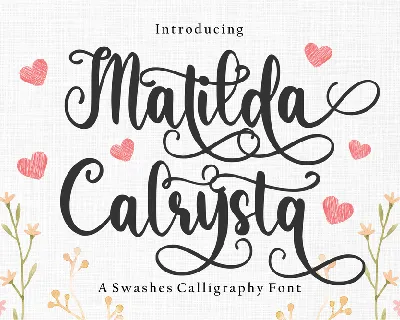 Matilda Calrysta font