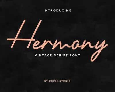 Hermony font