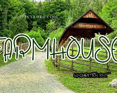 Farmhouse Handwritten font