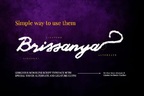 Brissanya font