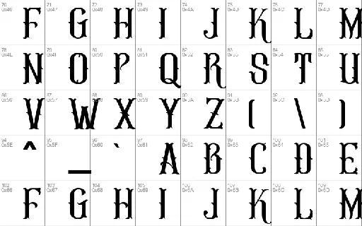 Rabasco font