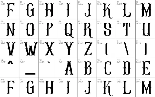 Rabasco font