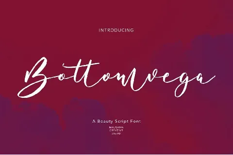 Bottomvega font