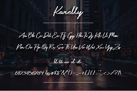 Karelly font