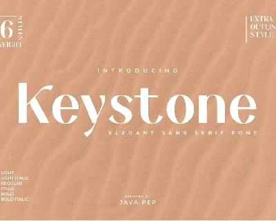 Keystone font