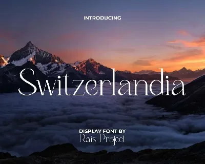 Switzerlandia font