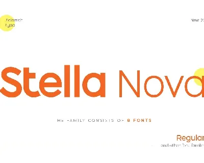 Stella Nova font