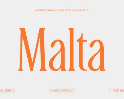 TBJ Malta font