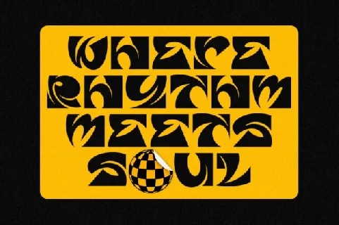 Groovy Trunk font