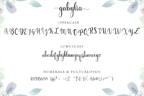 Gabylia font