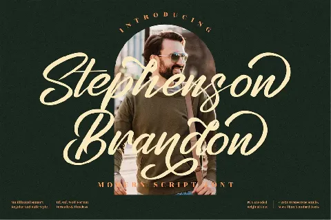 Stephenson Brandon font