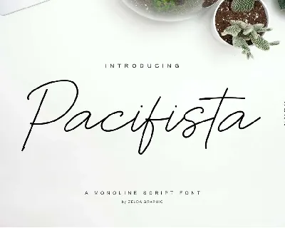 Pacifista font