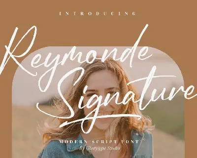 Reymonde Signature font