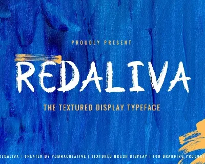 Redaliva font