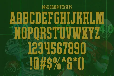 Camphound font