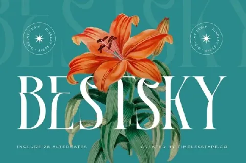 Bestsky font