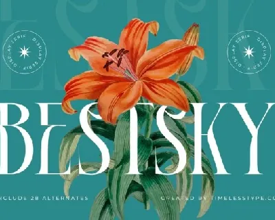 Bestsky font