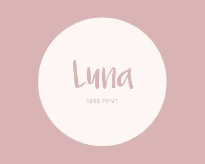 Luna font