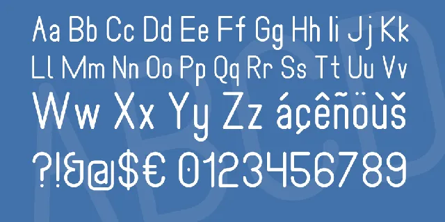 Pianaforma font