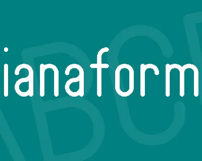 Pianaforma font